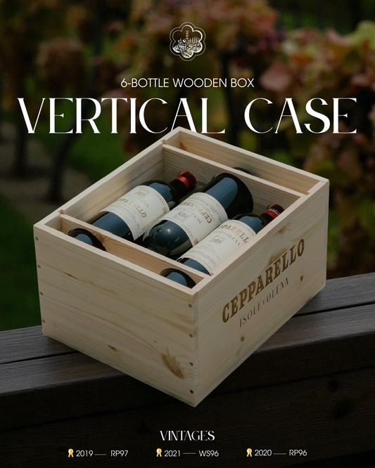 Cepparello Collector’s Vertical: Three Iconic Vintages, One Unmissable Offer