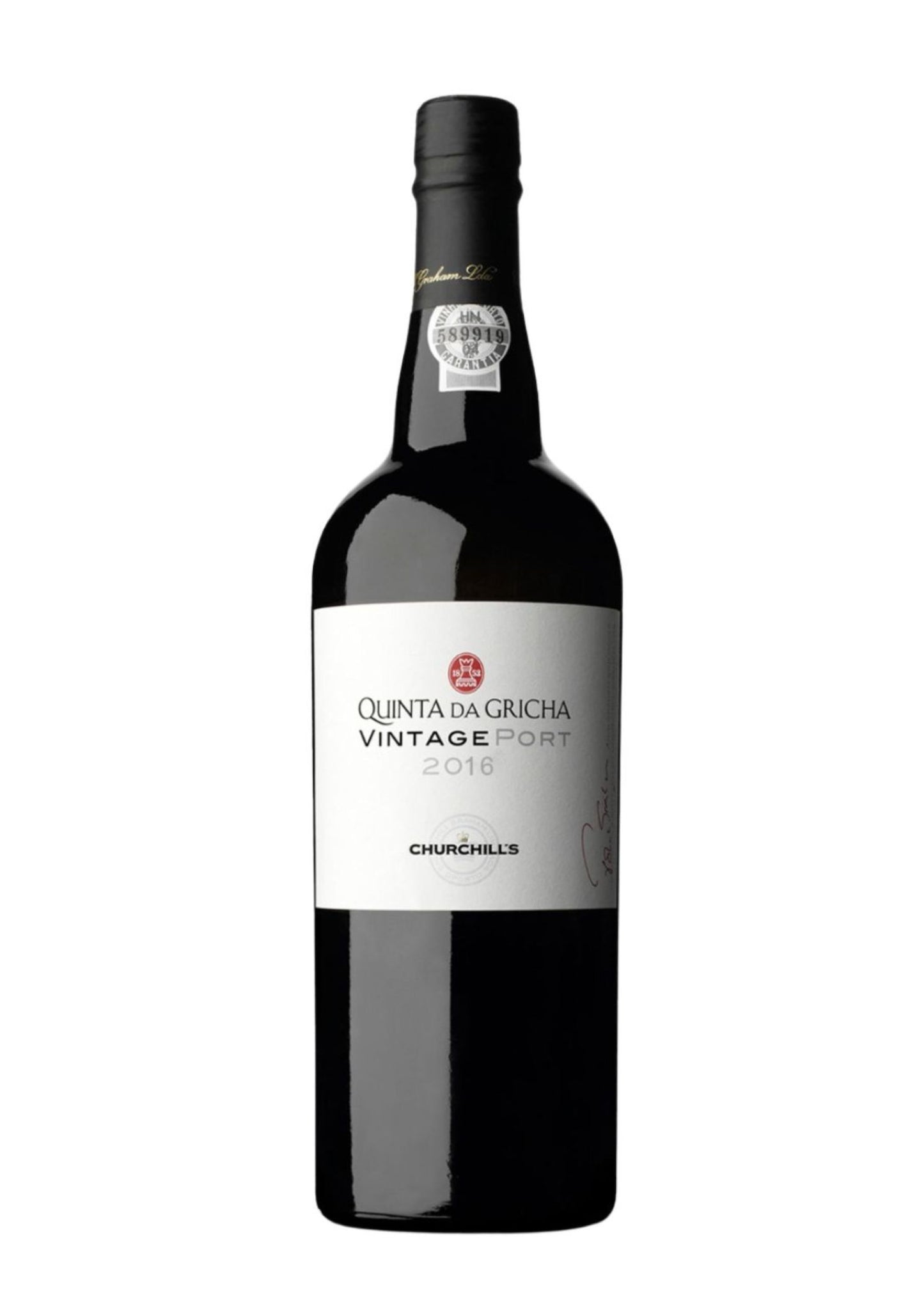 Churchill’s Quinta Da Gricha Vintage port 2016
