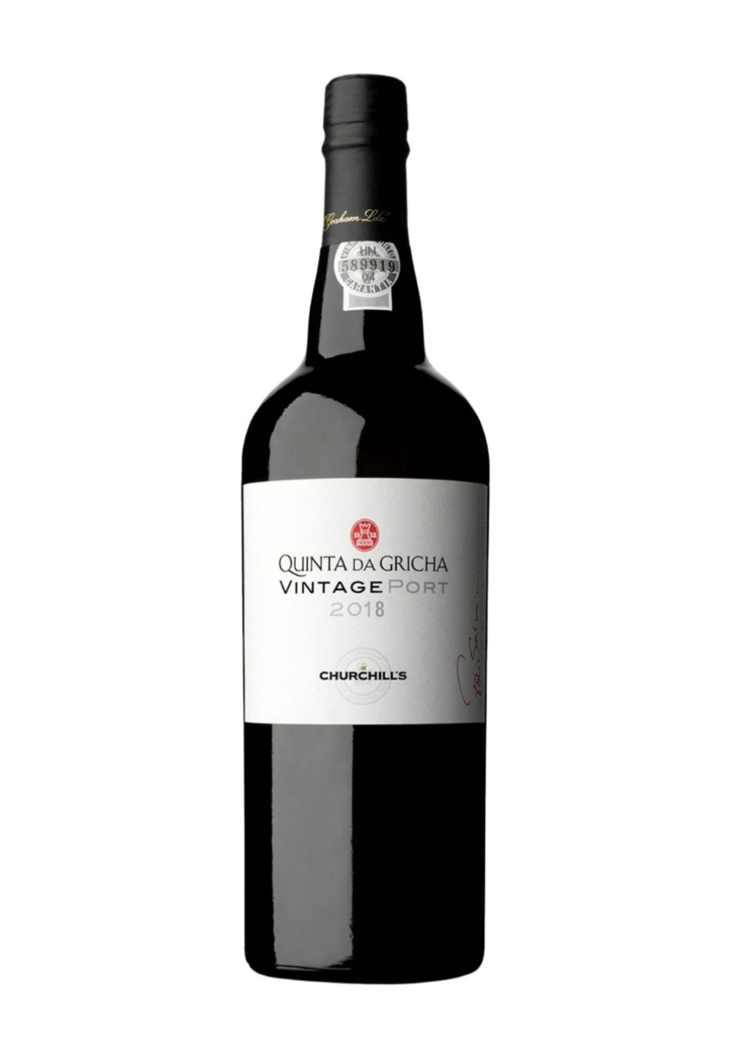 Churchill’s Quinta Da Gricha Vintage Port 2018