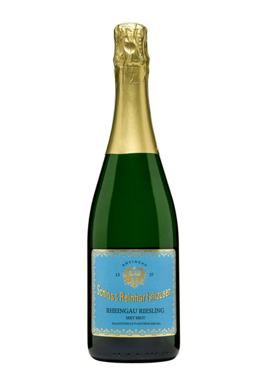 Schloss Reinhartshausen Rheingau Riesling Sekt Brut, Goldkapsel 2022
