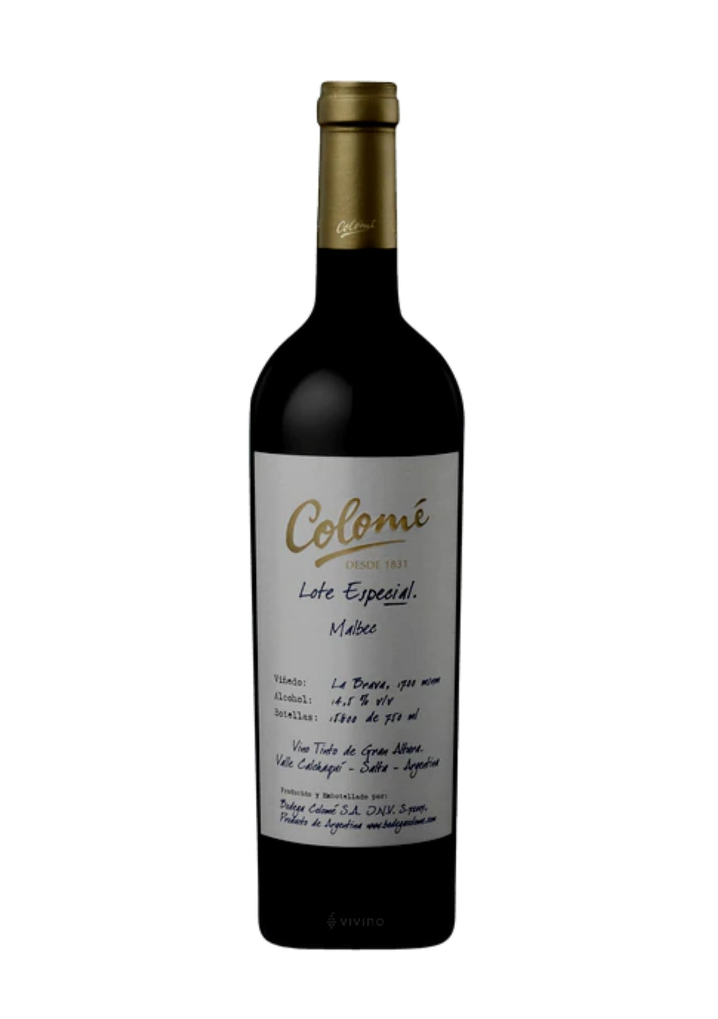 Bodega Colomé La Brava Lote Especial Malbec