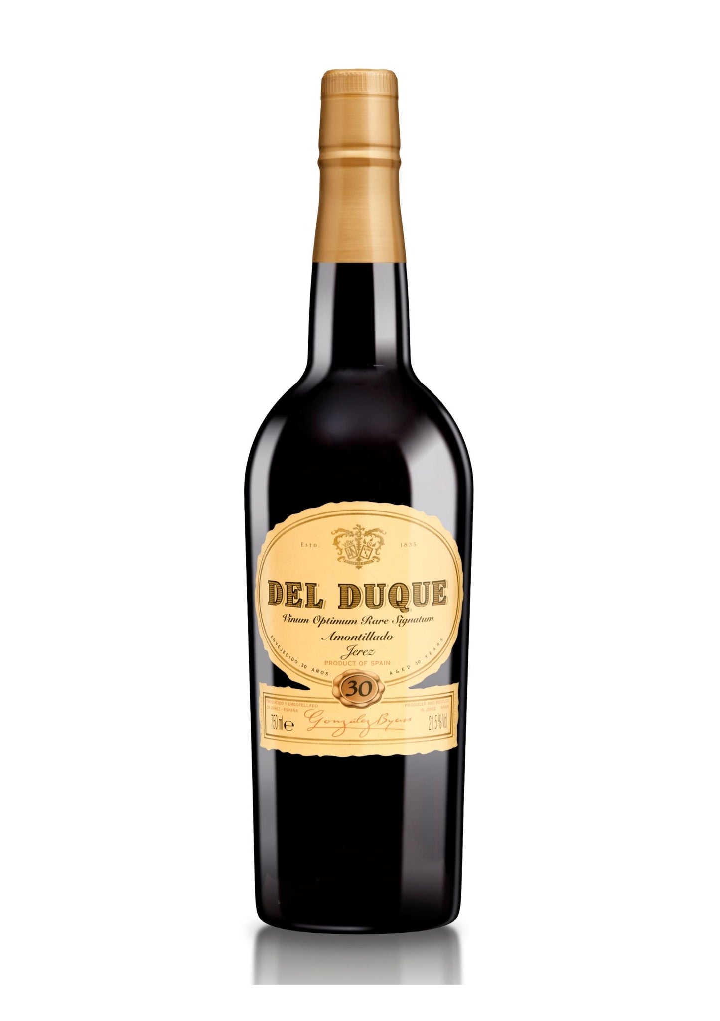 岡薩雷斯·拜亞斯·德爾·杜克 (Gonzalez Byass Del Duque) - 阿蒙蒂亞多 - 帕洛米諾 Muy Viejo VORS 30 年 NV