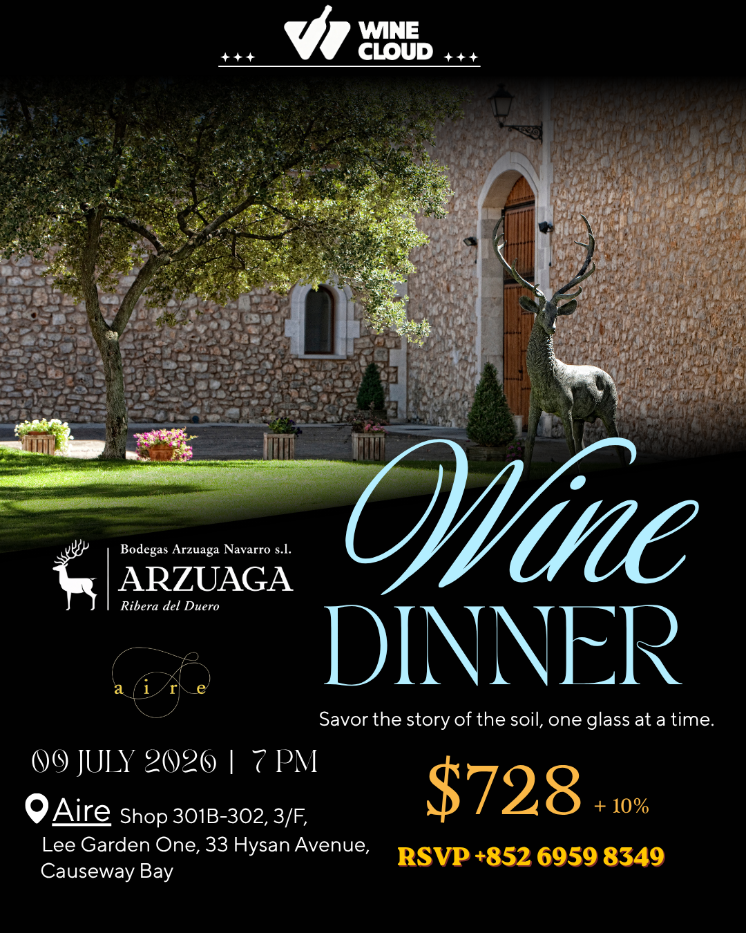 🍷Bodegas Arzuaga Wine Dinner🍽️