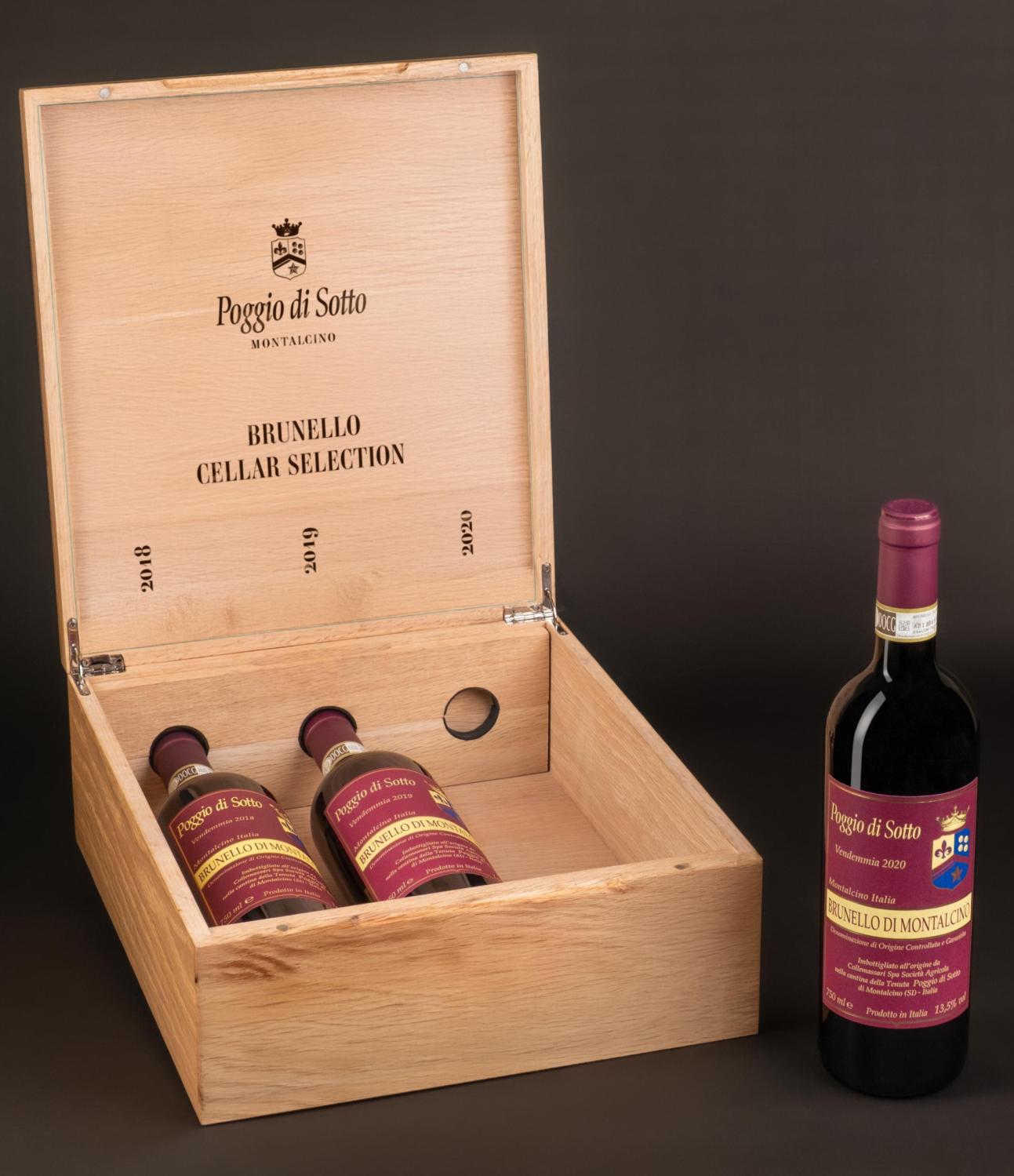 Poggio di Sotto Brunello Vino Cellar Selection Limited Edition Box